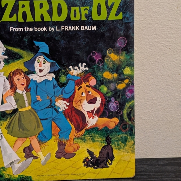 Disney The Wizard of Oz Vinyl - Green, Blue, Silver 1969 - Picture 3 of 11